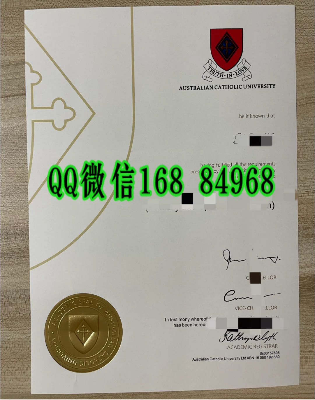Australian Catholic University degree testamur 澳大利亚天主教大学学位证书,ACU 毕业证外壳,ACU 毕业证补办,澳大利亚天主教大学留服认证,澳洲天主教大学学历留才认定,ACU 本科硕士毕业证,Australian Catholic University Testamur。