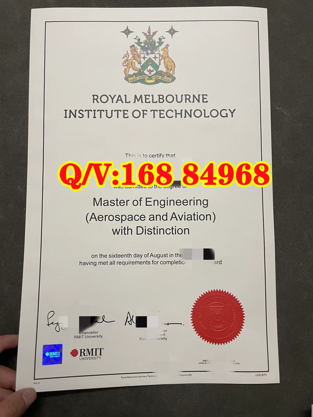 皇家墨尔本理工大学工程硕士航空航天与航空方向毕业证实拍,RMIT 皇家墨尔本理工大学成绩单,RMIT academic transcript 样例,皇家墨尔本理工大学工程硕士航空航天与航空方向成绩单,RMIT HD D C P F 成绩等级成绩单,RMIT WAM 加权平均分成绩单,澳洲 RMIT 硕士完整版毕业成绩单,RMIT 在读成绩单,Master of Engineering 配套成绩单,RMIT 留服认证成绩单