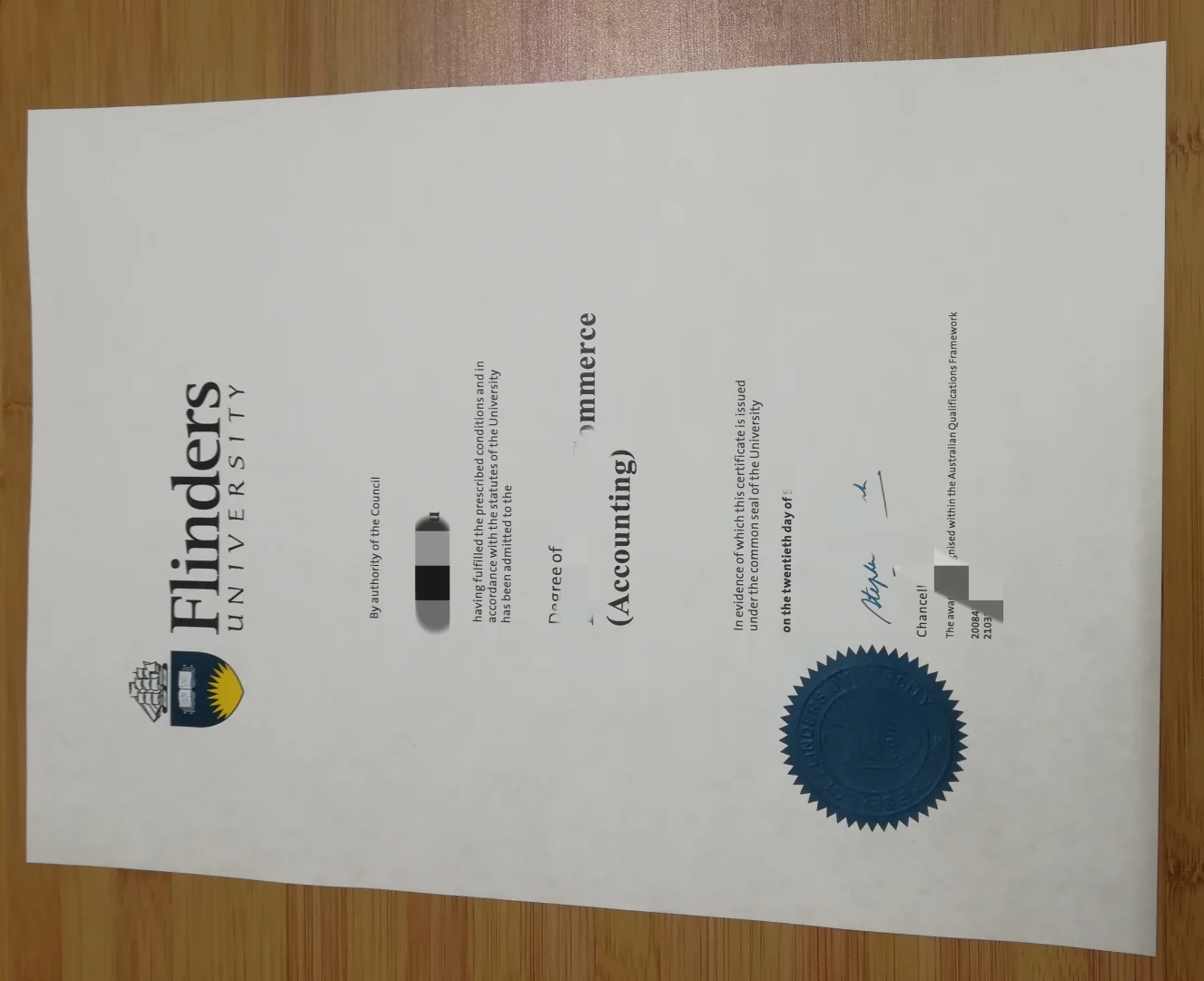 澳洲弗林德斯大学毕业证|Flinders University degree certificate